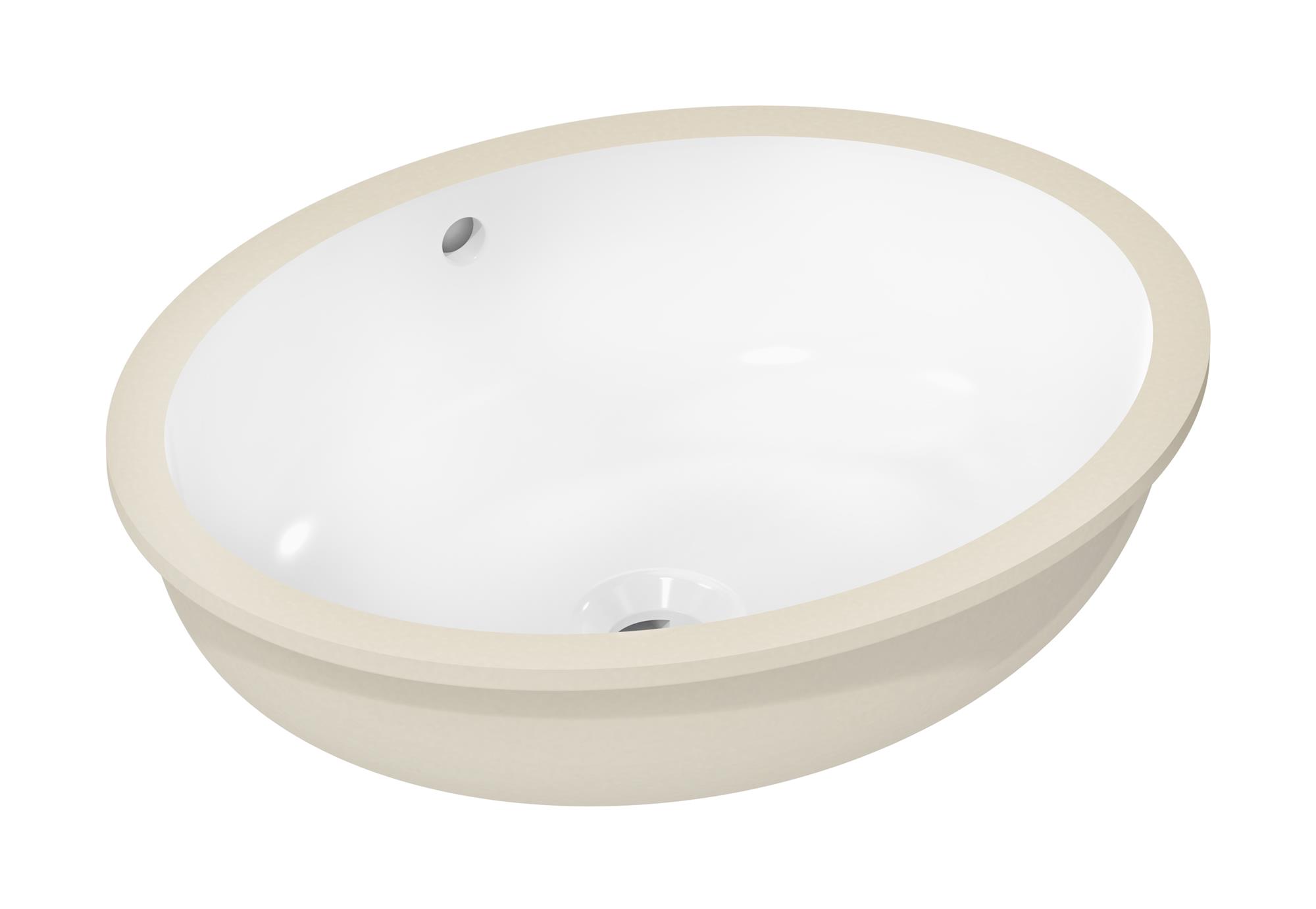 Darmowa Dostawa - Umywalka 45x35 cm owalna podblatowa biała Hansgrohe Xuniva D 61048450