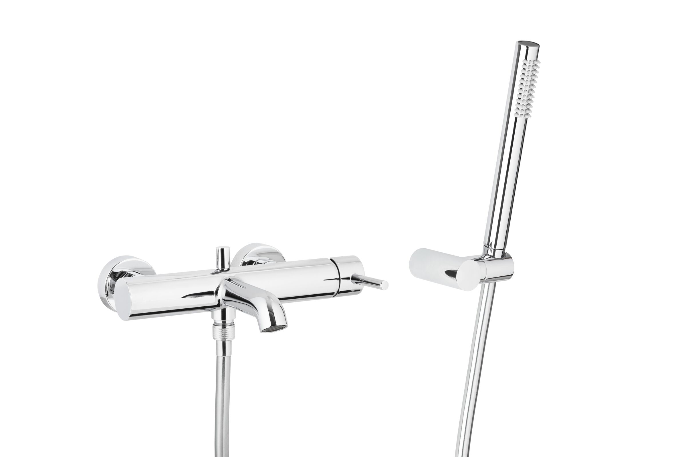 Darmowa Dostawa - Bateria wannowo-prysznicowa ścienna chrom KFA Armatura Moza 503452000