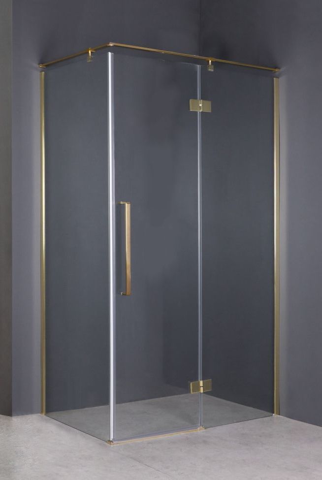 Darmowa Dostawa - Kabina prysznicowa prostokątna 120x90 cm złoty Sea-Horse Fresh Line BK248T0912ZP
