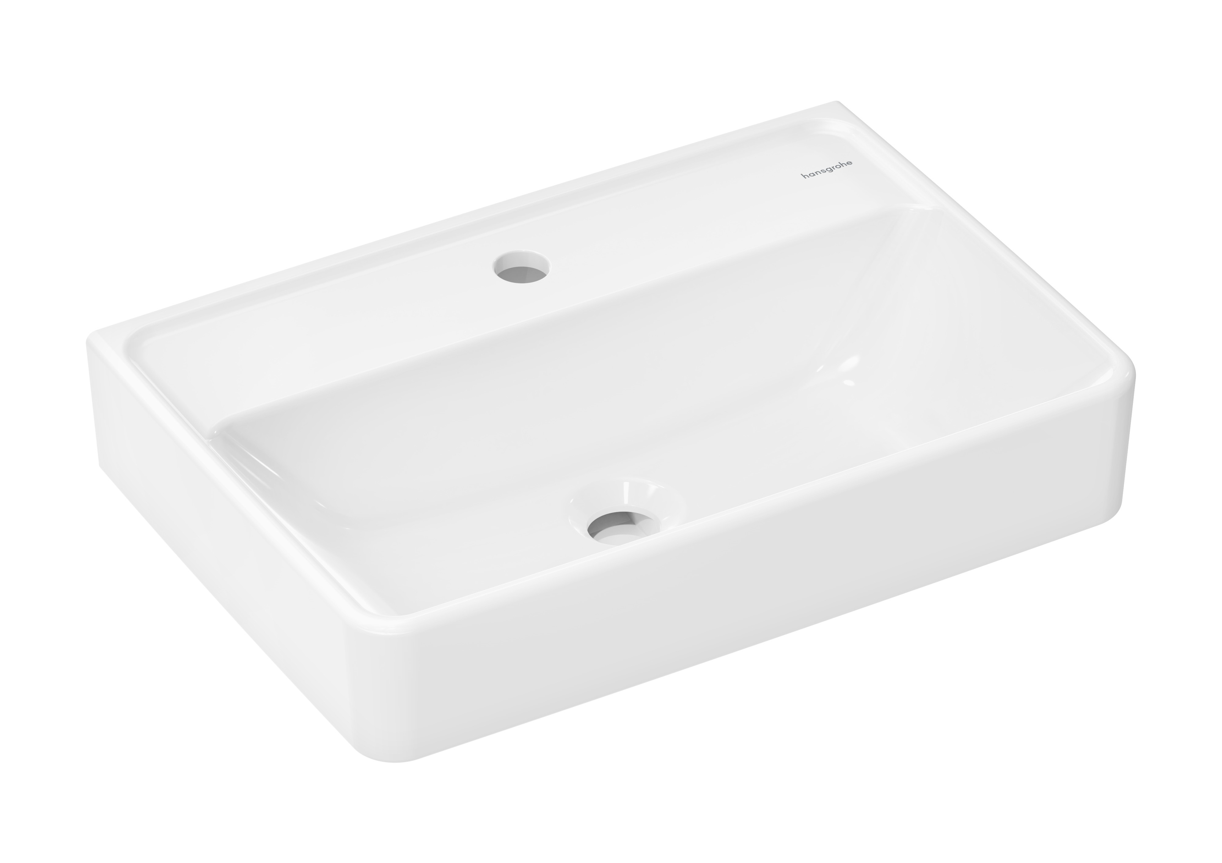 Darmowa Dostawa - Umywalka 55x37 cm prostokątna ścienna biała Hansgrohe Xanuia Q 60211450