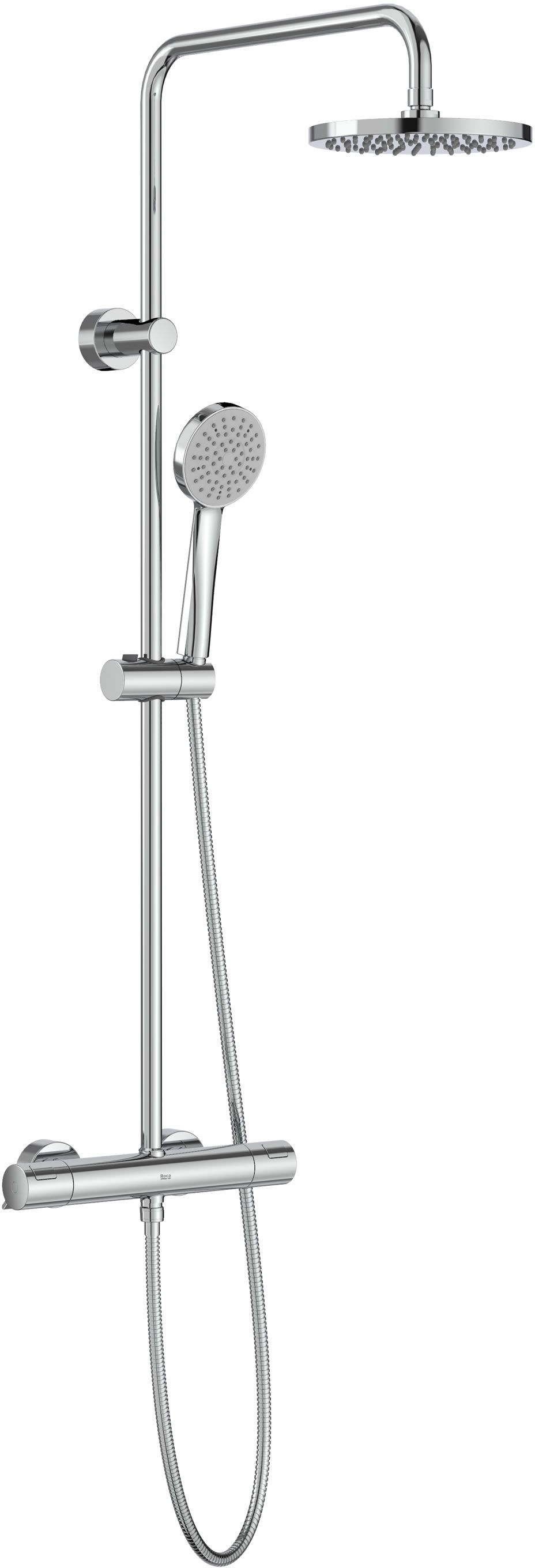 Darmowa Dostawa - Zestaw prysznicowy ścienny chrom Roca Victoria A5A9F18C00