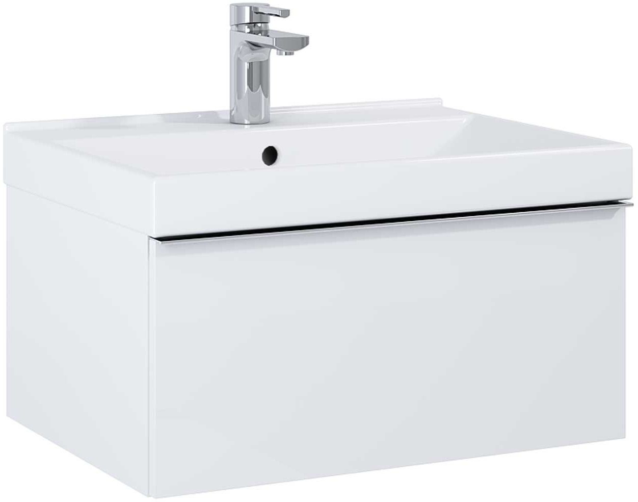 Darmowa Dostawa - Szafka 60x44.9x28.1 cm podumywalkowa wisząca biała Elita Look RE010603028060