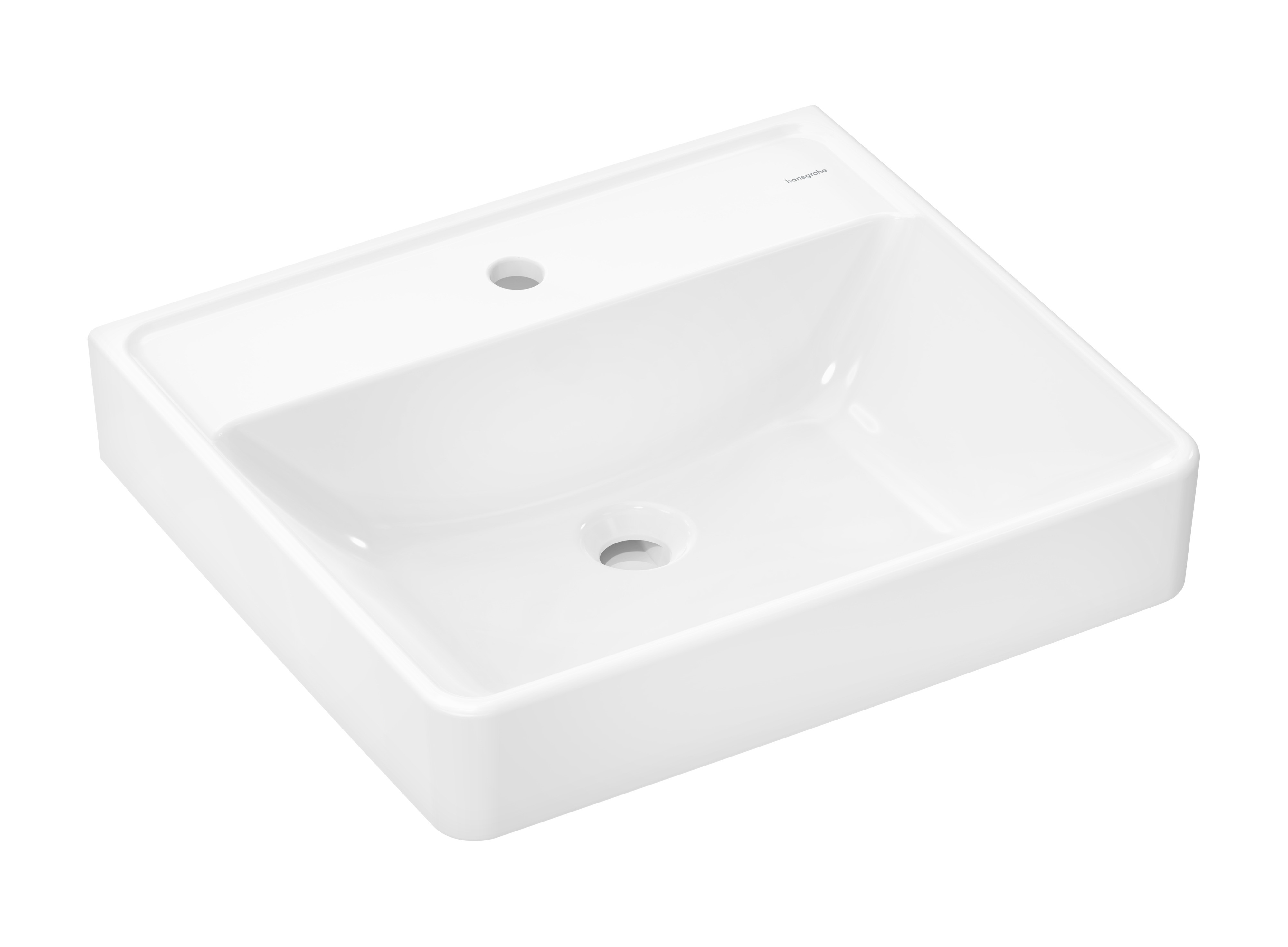 Darmowa Dostawa - Umywalka 55x48 cm prostokątna ścienna biała Hansgrohe Xanuia Q 60236450