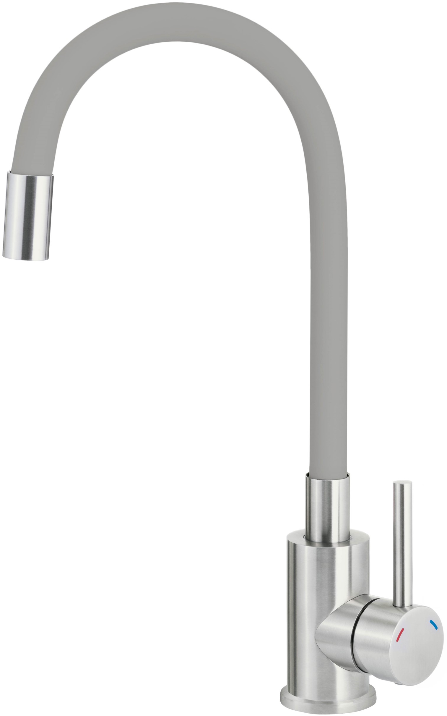 Darmowa Dostawa - Bateria kuchenna stojąca grafit/szary Deante Luno BOCS720