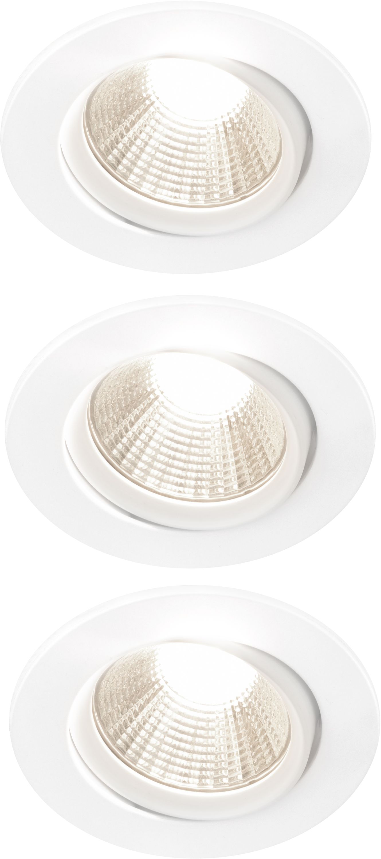 Darmowa Dostawa - Lampa do zabudowy 3x4.5 W biała Nordlux Fremont 2310036001
