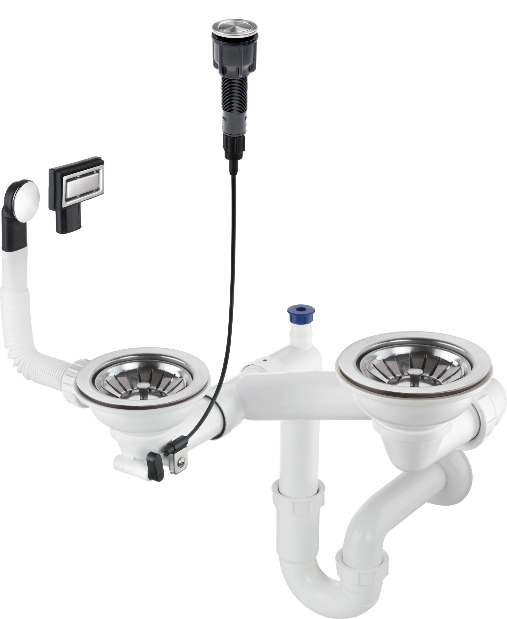 Darmowa Dostawa - Syfon zlewozmywakowy Deante Space Saver ZXY9983