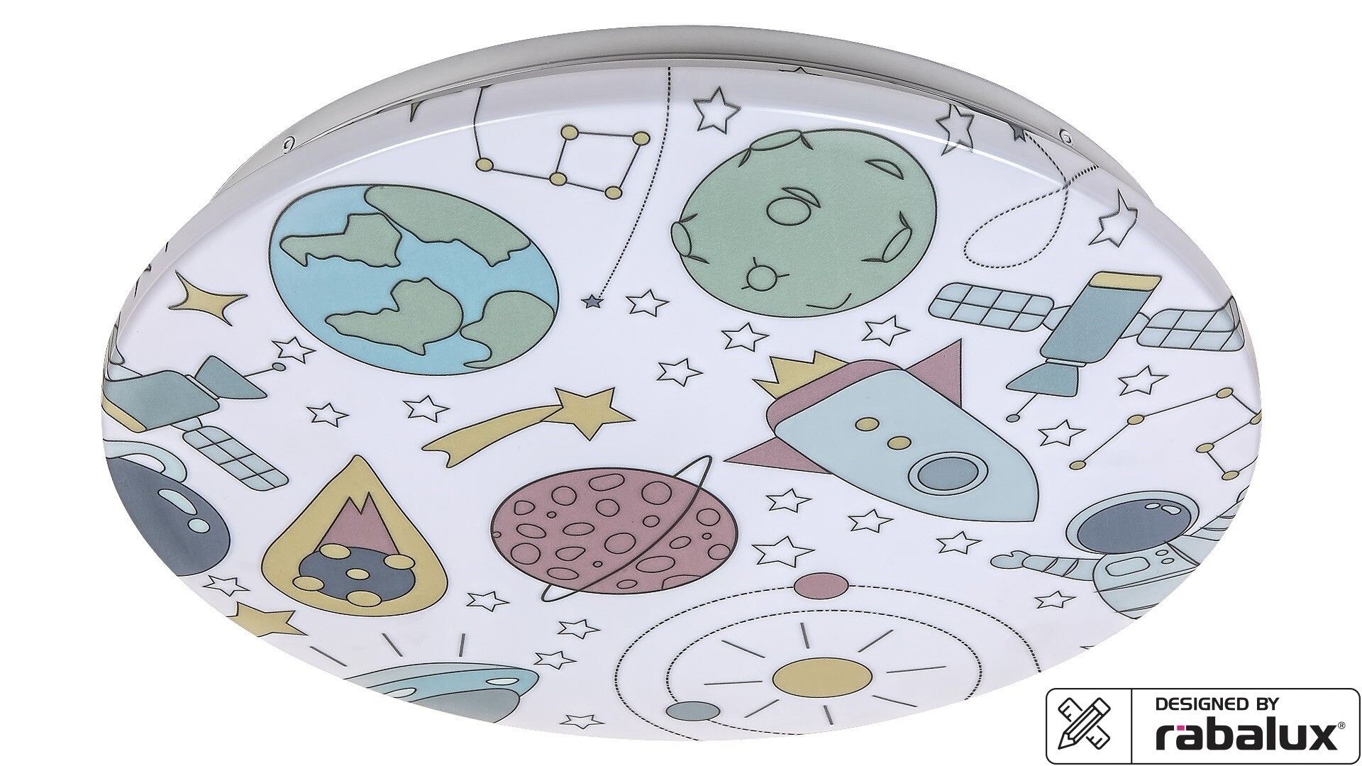 Darmowa Dostawa - Plafon 1x24 W biały-wzór Rabalux Hanka 3417