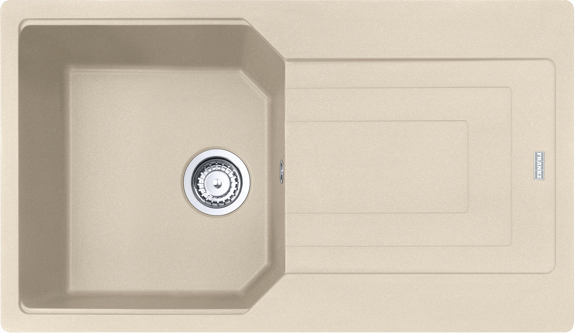 Darmowa Dostawa - Zlewozmywak granitowy 86x50 cm beżowy Franke Urban 1140687284