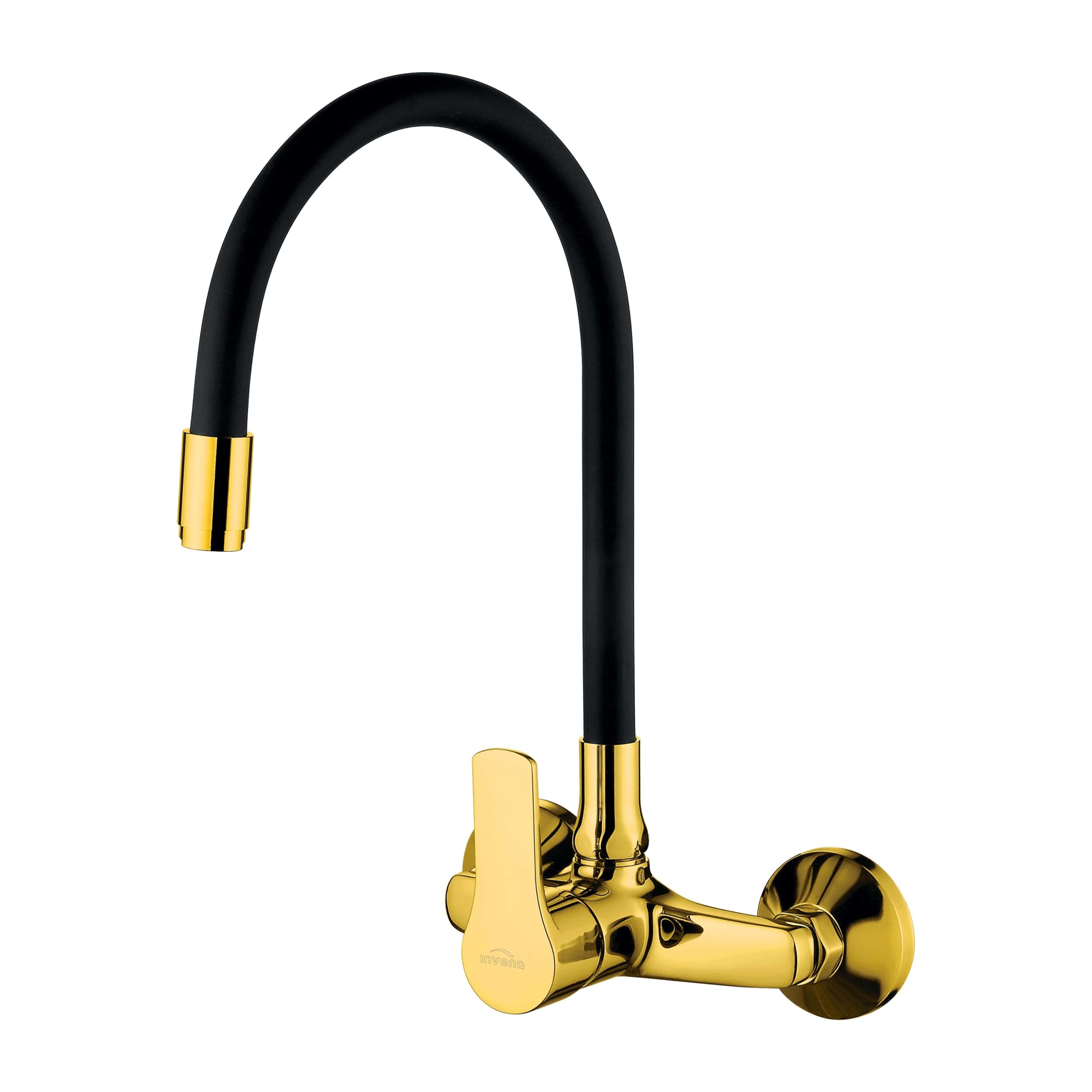 Darmowa Dostawa - Bateria kuchenna ścienna czarna Invena Verso BC82E49