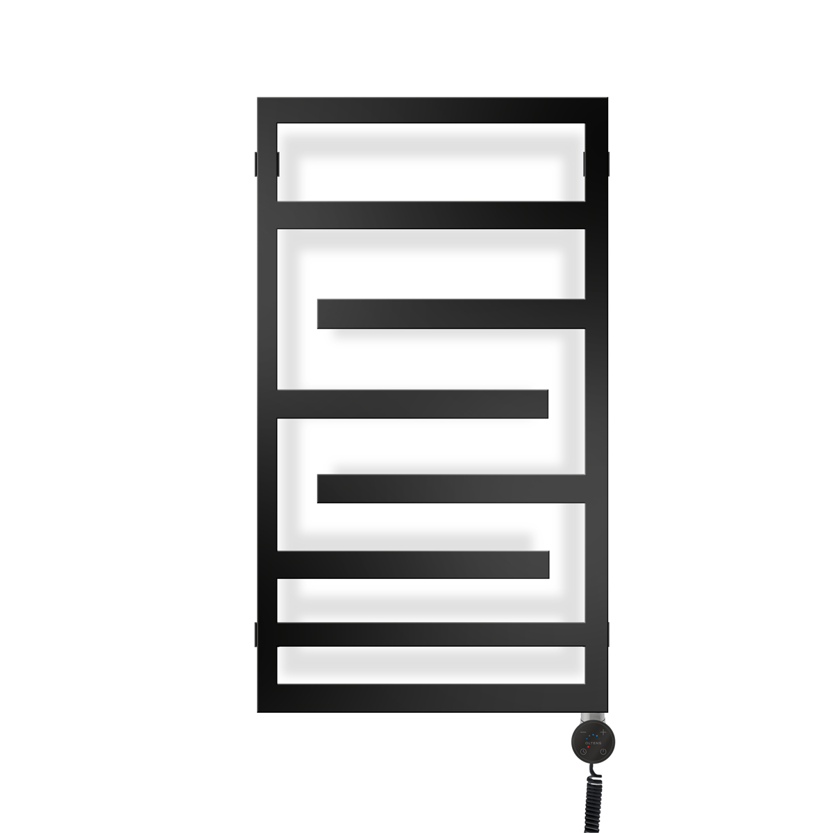 Darmowa Dostawa - Grzejnik elektryczny 88x50 cm czarny Oltens Flamma (e) 55113300