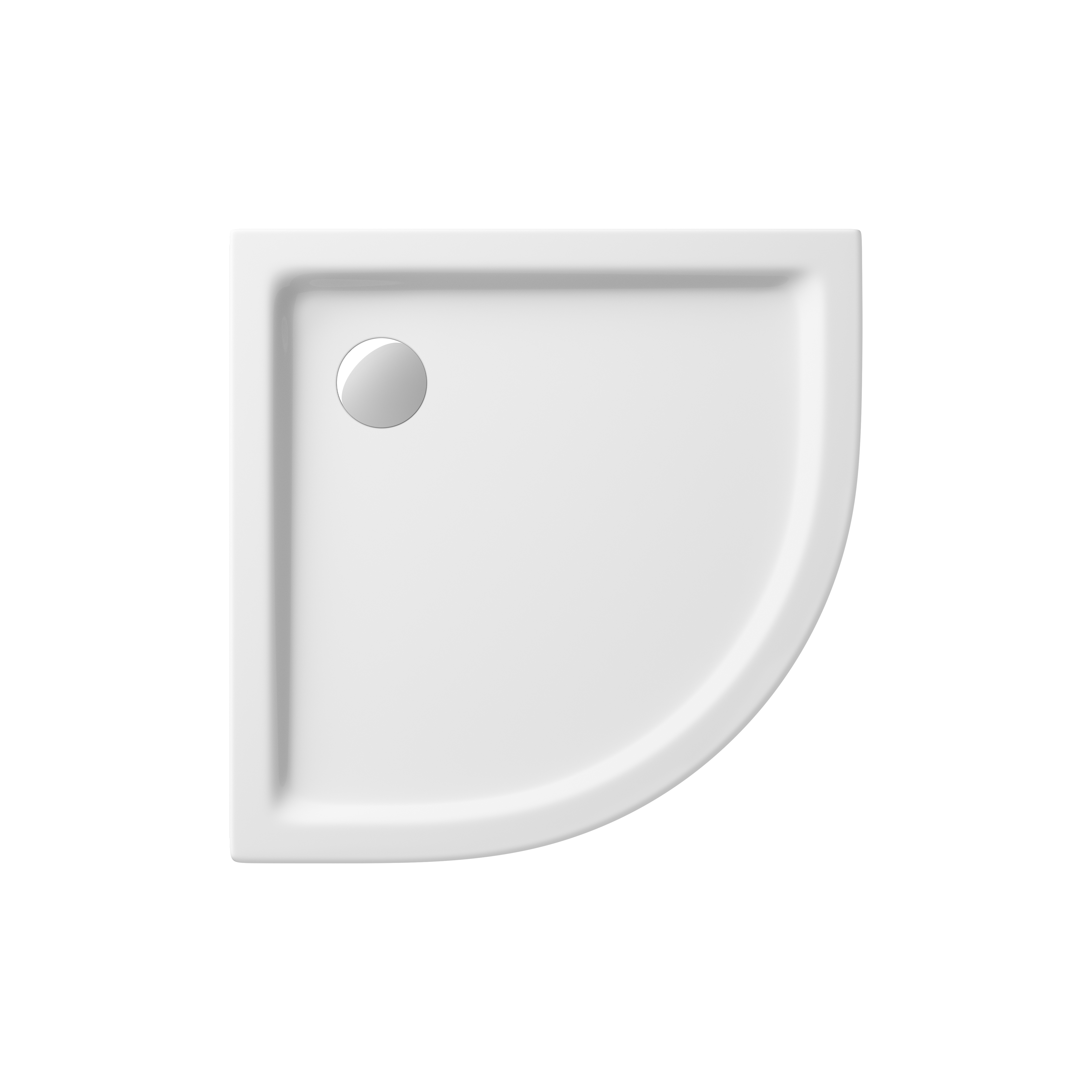 Darmowa Dostawa - Brodzik półokrągły 80x80 cm Cersanit Tako S204001