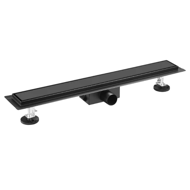 Darmowa Dostawa - Odpływ liniowy 110 cm czarny Balneo Duplex Next Black BLK110N