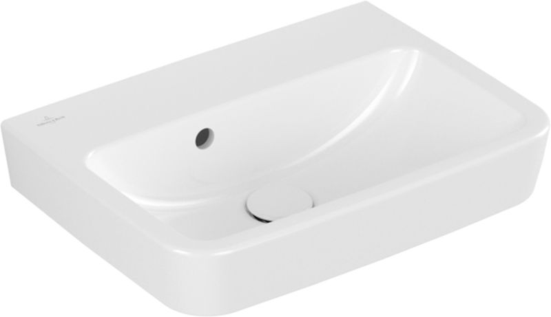Darmowa Dostawa - Umywalka 50x37 cm prostokątna ścienna biała Villeroy & Boch O.Novo 43445201