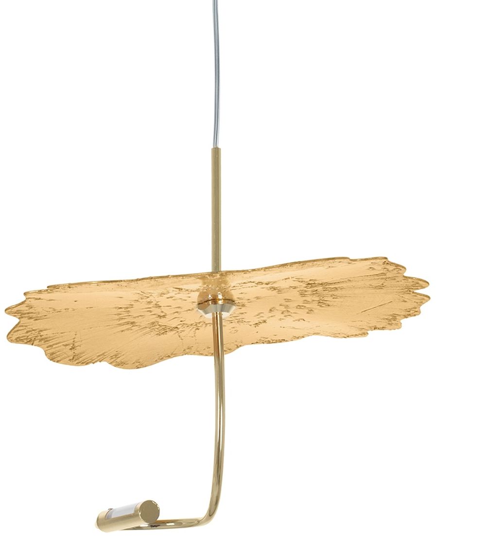 Darmowa Dostawa - Lampa wisząca 1x3 W złota Moosee Leafs MSE1501100167