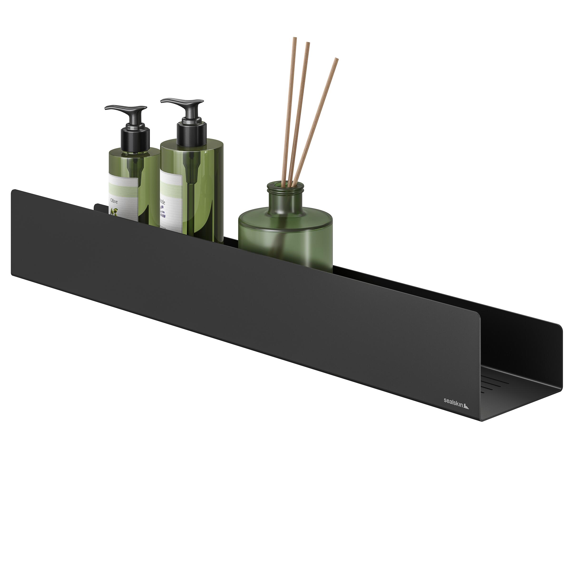 Darmowa Dostawa - Półka prysznicowa 55 cm czarna Sealskin Brix 800796