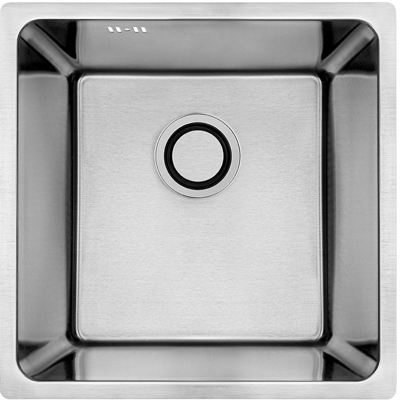 Darmowa Dostawa - Zlewozmywak stalowy z syfonem 44x44 cm Laveo Aden SLA010P