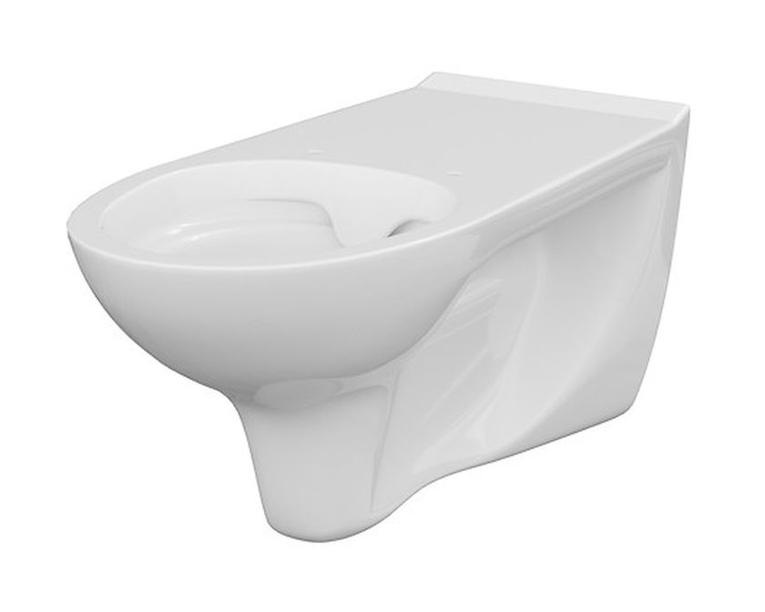 Darmowa Dostawa - Miska WC wisząca bez kołnierza dla niepełnosprawnych biała Cersanit Etiuda K670002