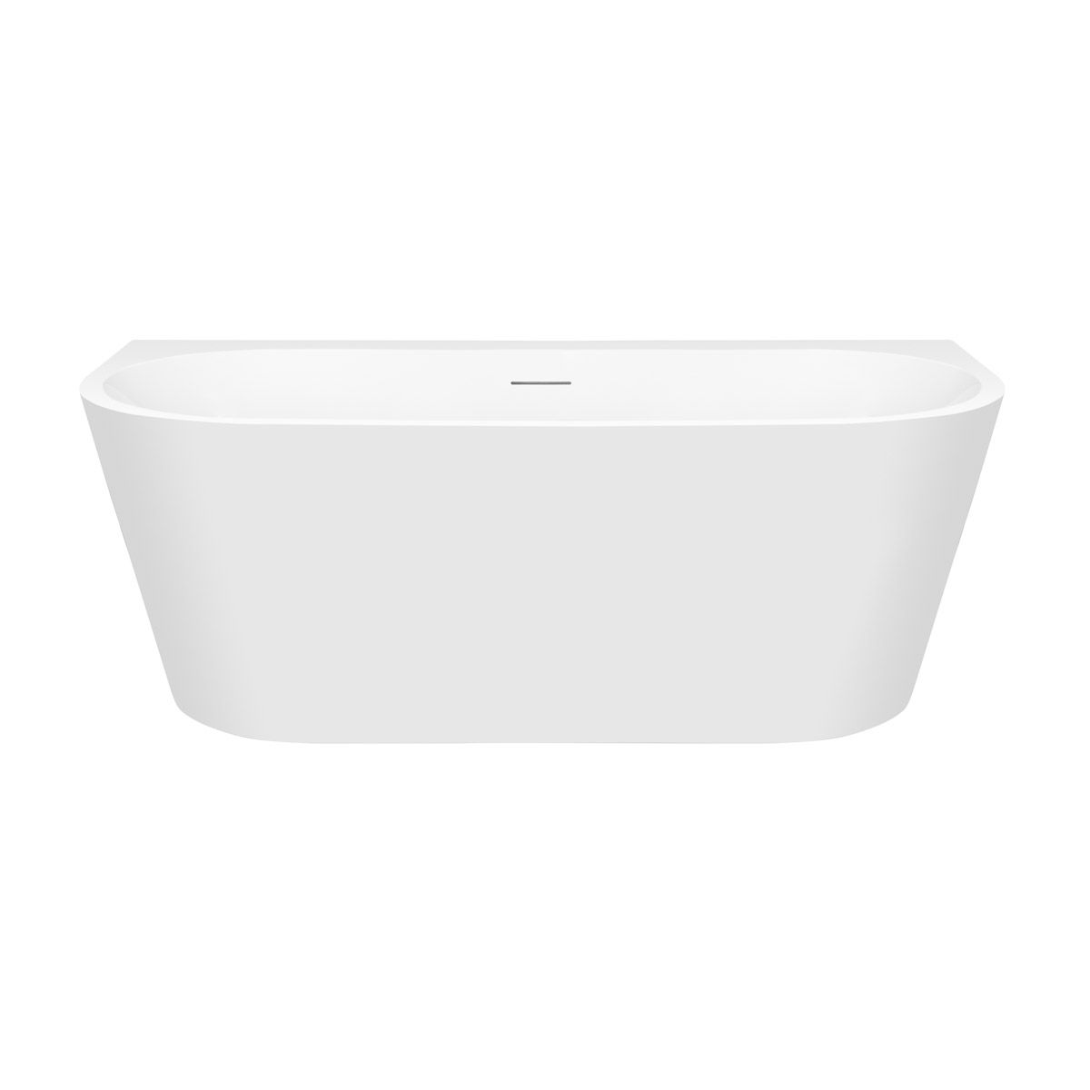 Darmowa Dostawa - Wanna przyścienna 170x80 cm biała Oltens Hulda 12021000