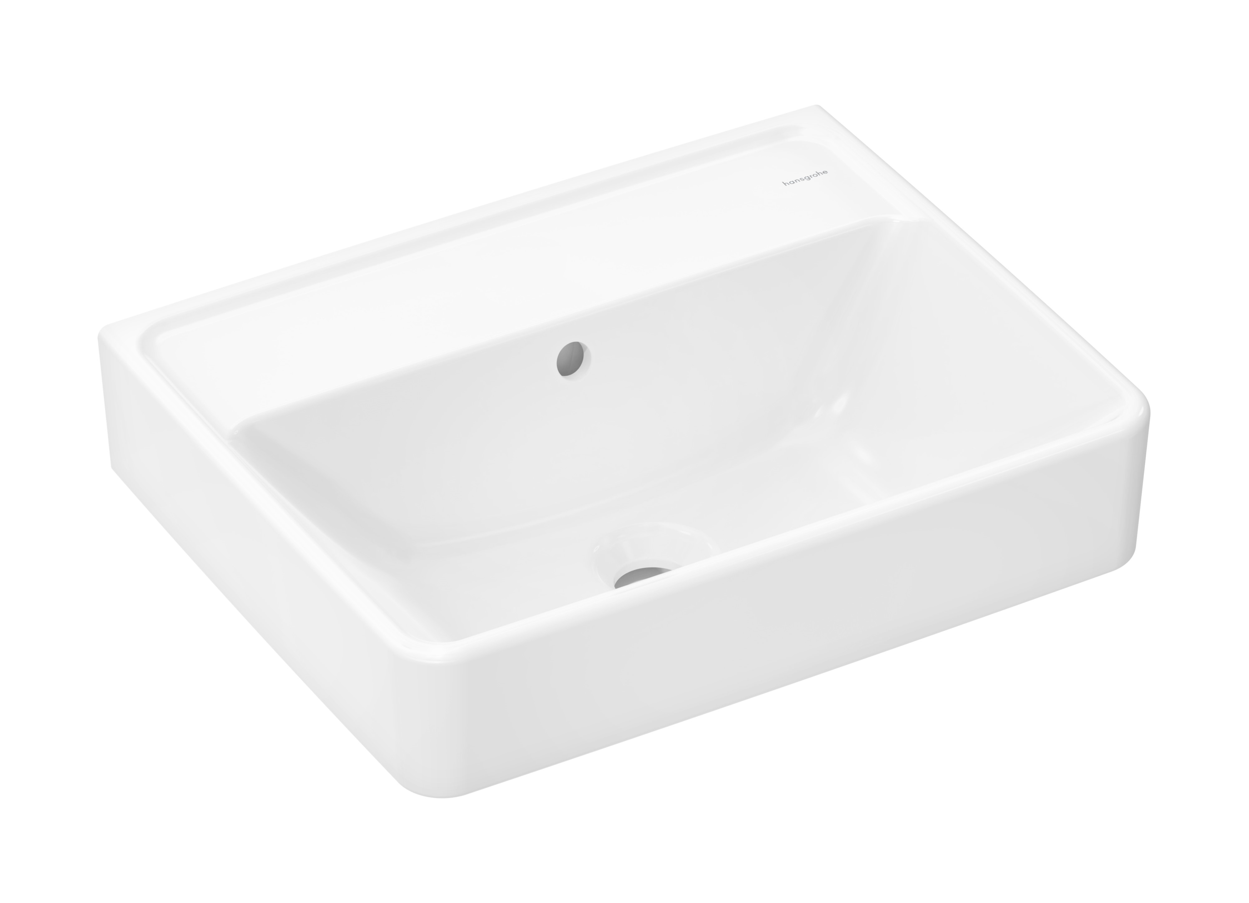 Darmowa Dostawa - Umywalka 50x39 cm prostokątna ścienna biała Hansgrohe Xanuia Q 61143450