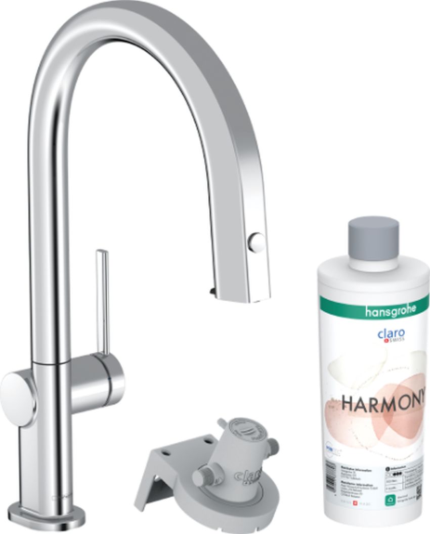 Darmowa Dostawa - Bateria do filtra wody stojąca chrom Hansgrohe Aqittura M91 76801000