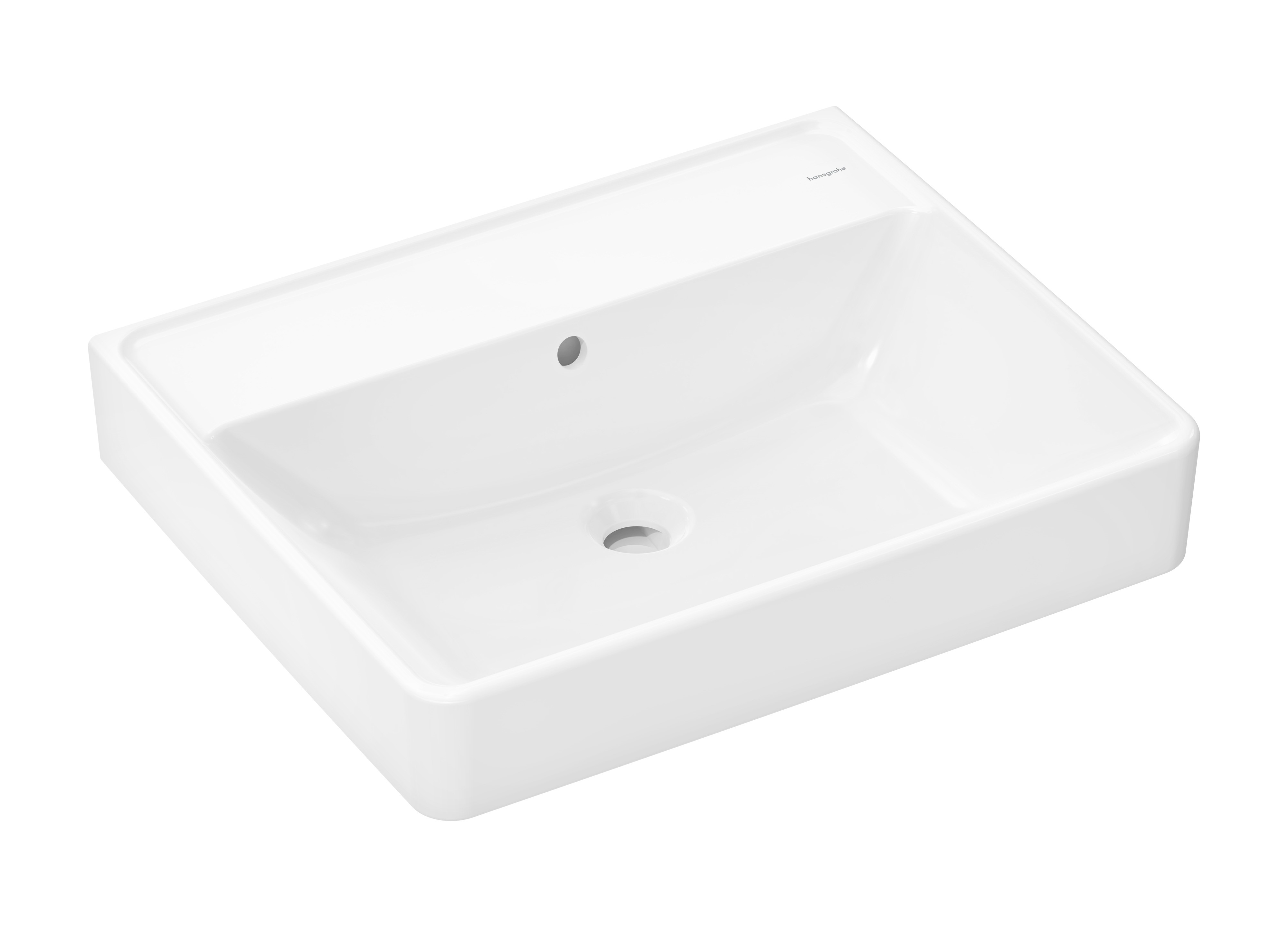 Darmowa Dostawa - Umywalka 60x48 cm prostokątna ścienna biała Hansgrohe Xanuia Q 60240450
