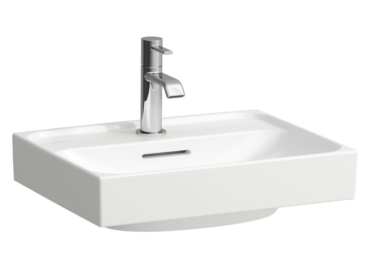 Darmowa Dostawa - Umywalka 45x35 cm prostokątna ścienna-meblowa biała Laufen Meda H8151110001091