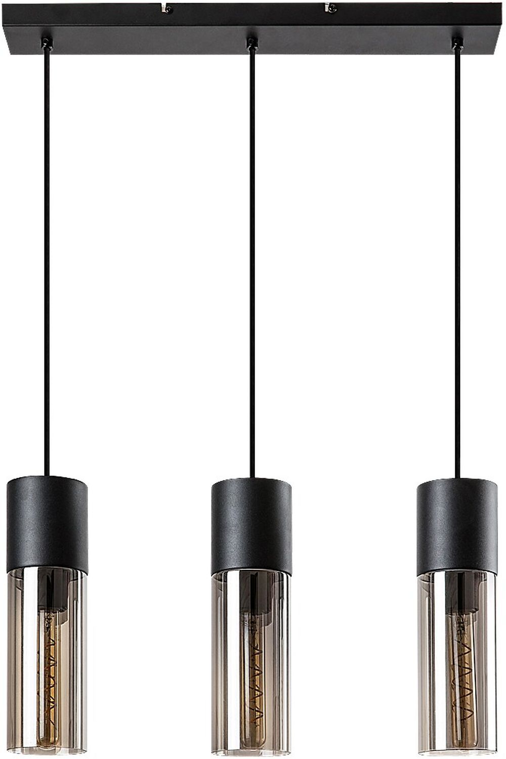 Darmowa Dostawa - Lampa wisząca 3x25 W przydymiony Rabalux Ronno 72053