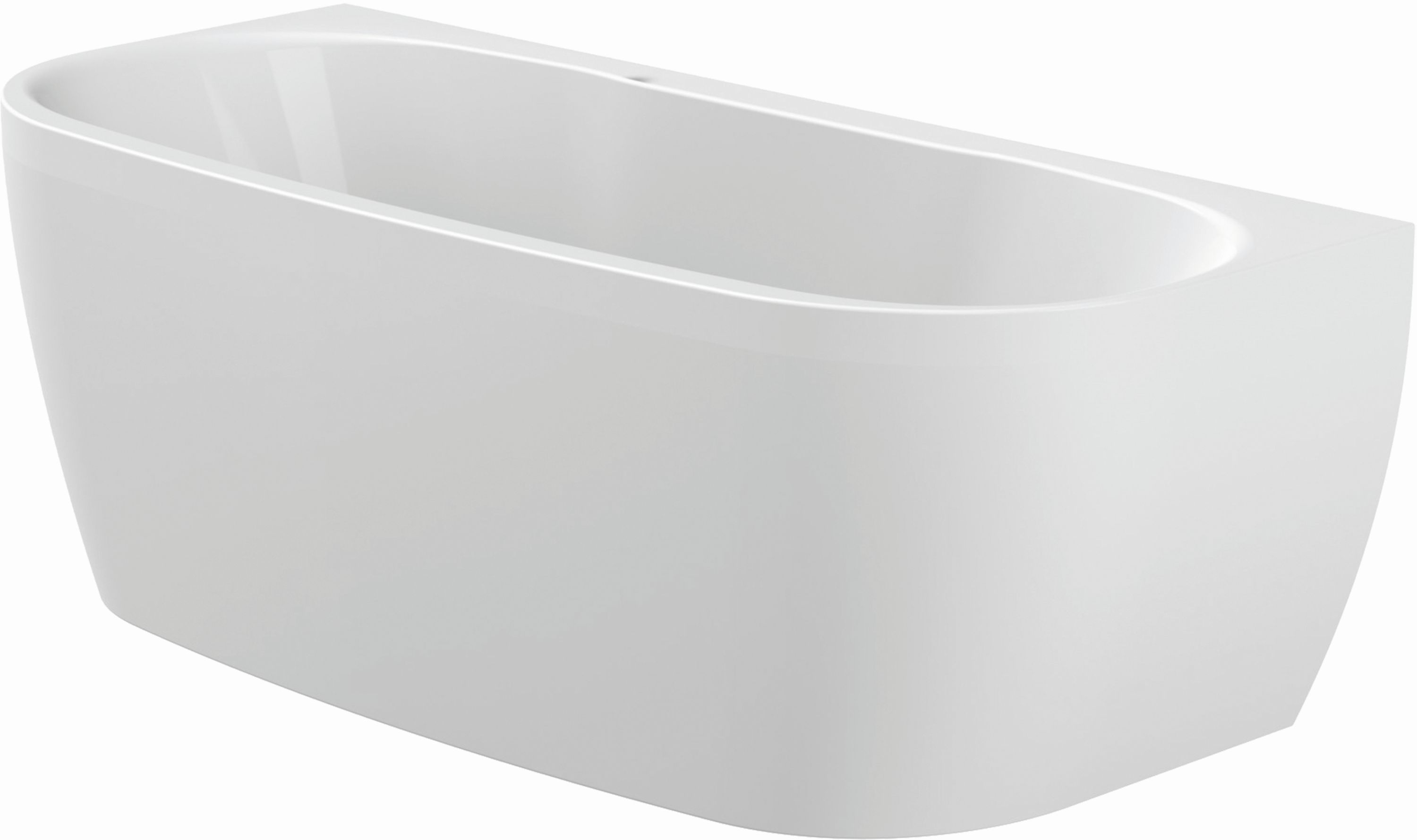 Darmowa Dostawa - Wanna przyścienna 160x75 cm owalna biały Sanplast Luxo 610370108001000