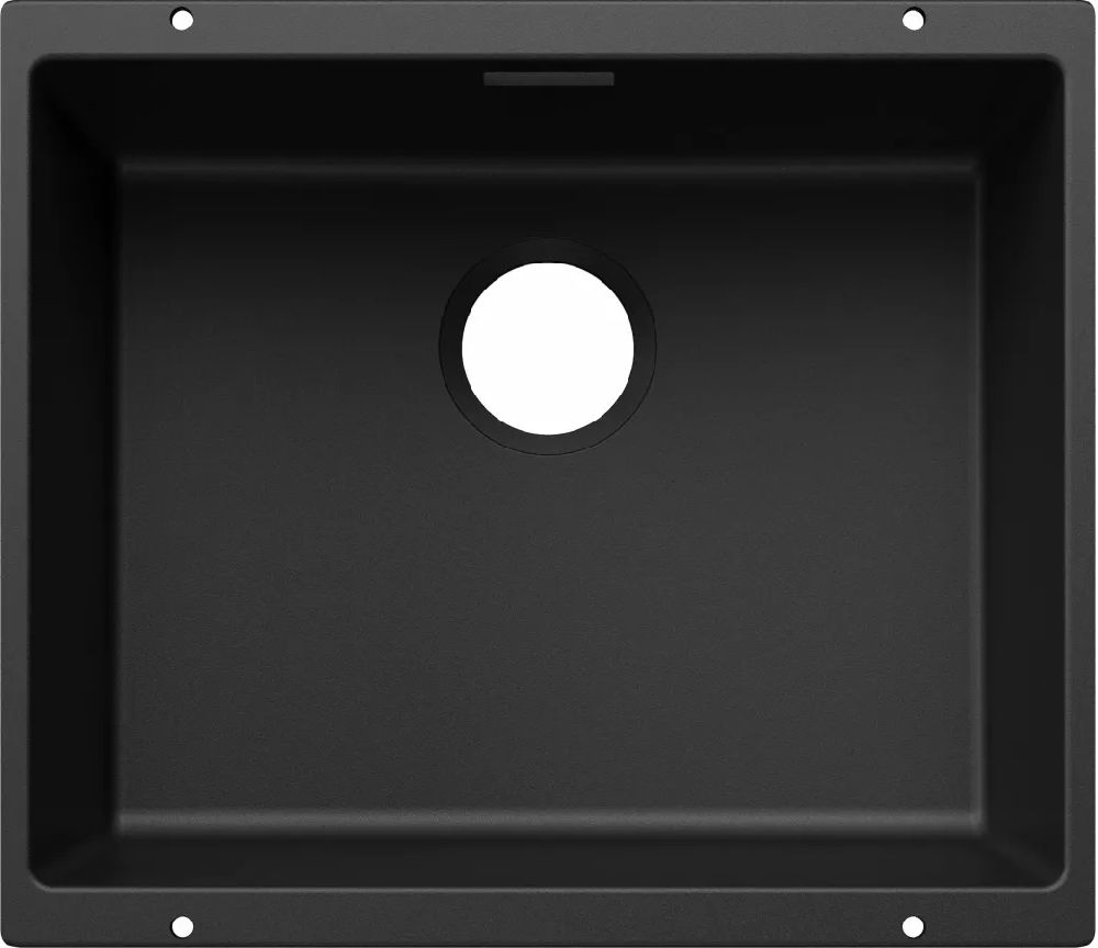 Darmowa Dostawa - Zlewozmywak granitowy 50x40 cm czarny Blanco Subline 500-U 527794