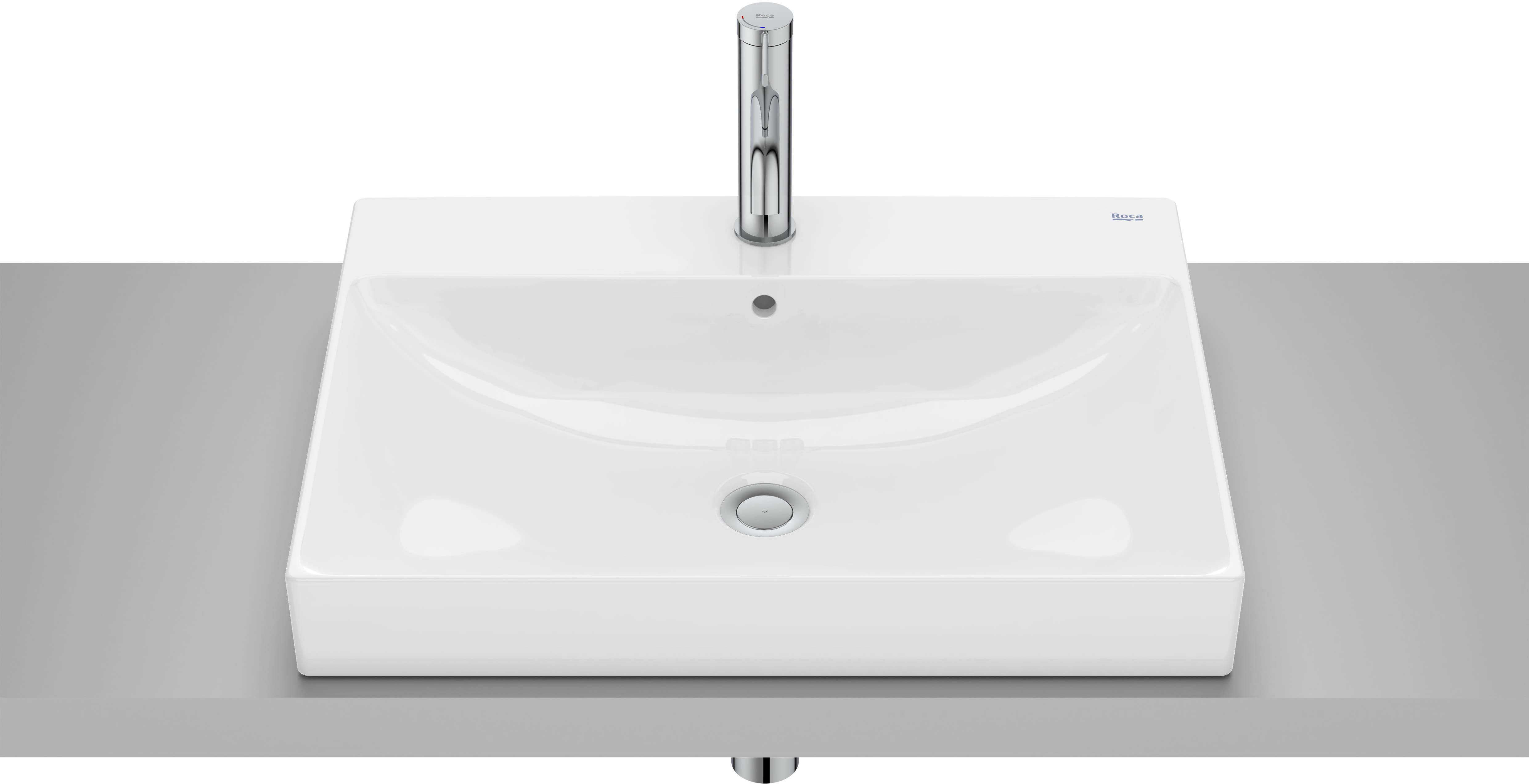 Darmowa Dostawa - Umywalka 60x45 cm prostokątna wpuszczana biała Roca Ona A32768N000