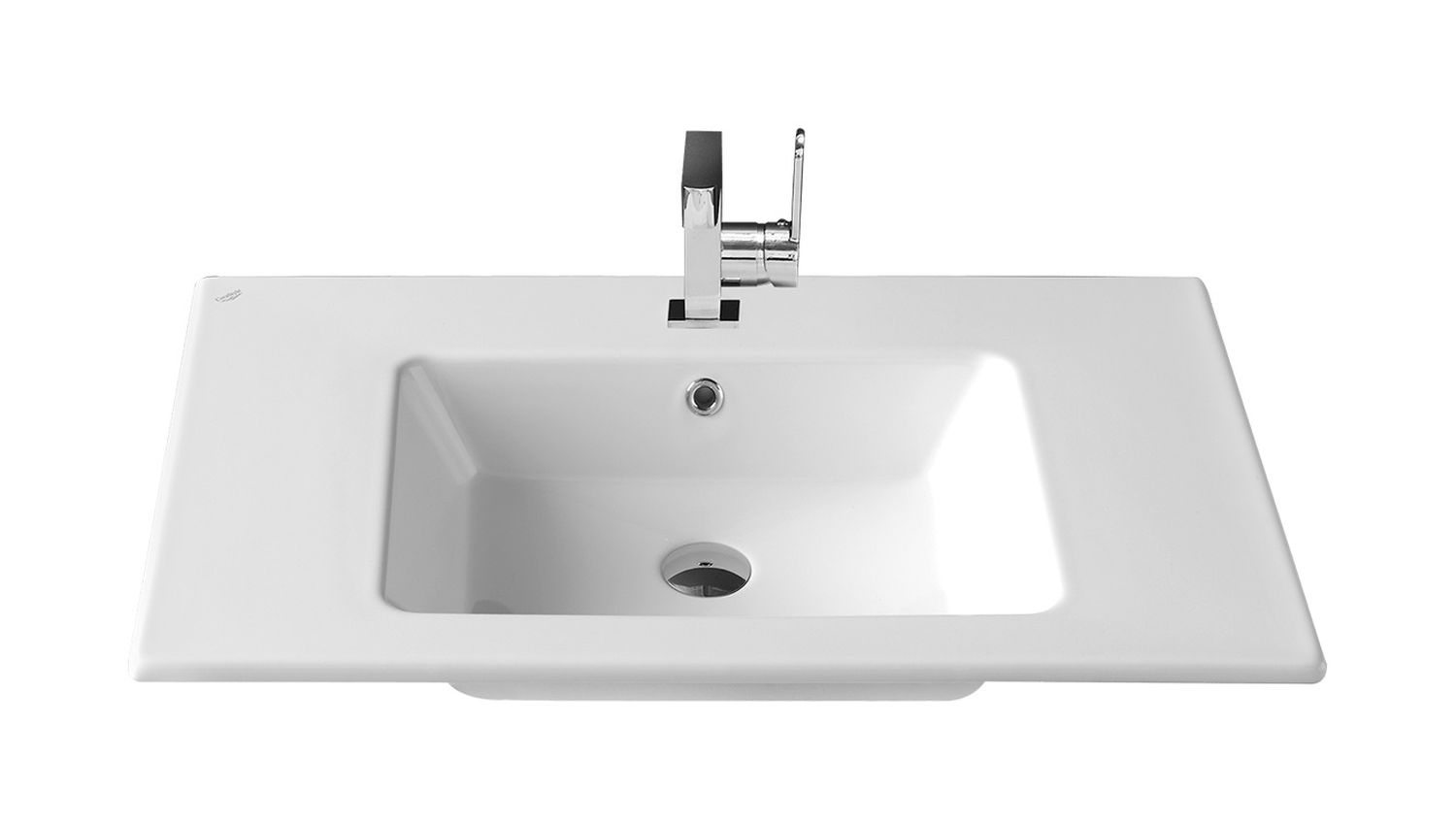 Darmowa Dostawa - Umywalka prostokątna 81x51 cm CeraStyle Ibiza 050300u