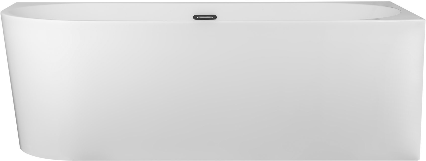 Darmowa Dostawa - Wanna narożna 170x73 cm owalna biała Corsan Intero E230XLWANNAPRAWA