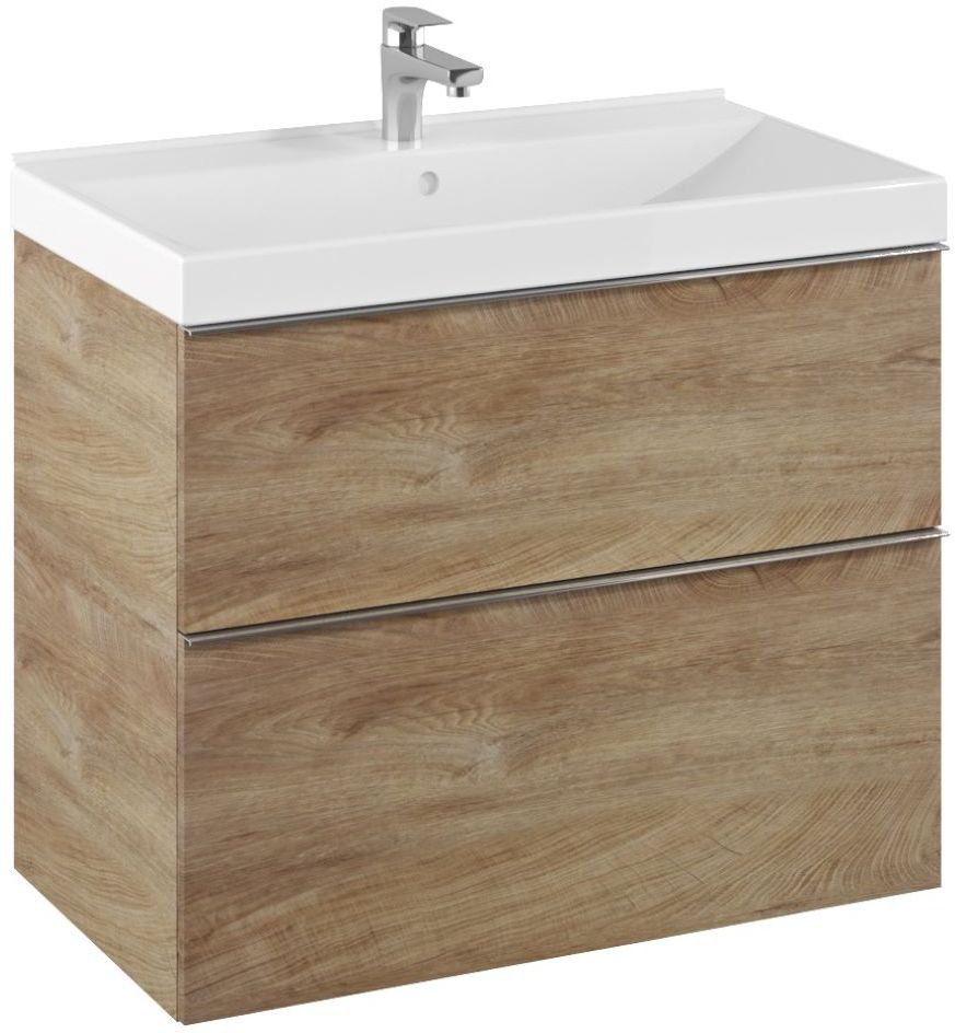 Darmowa Dostawa - Szafka 80x44.9x63.5 cm podumywalkowa wisząca dąb Elita Look RE010801027050