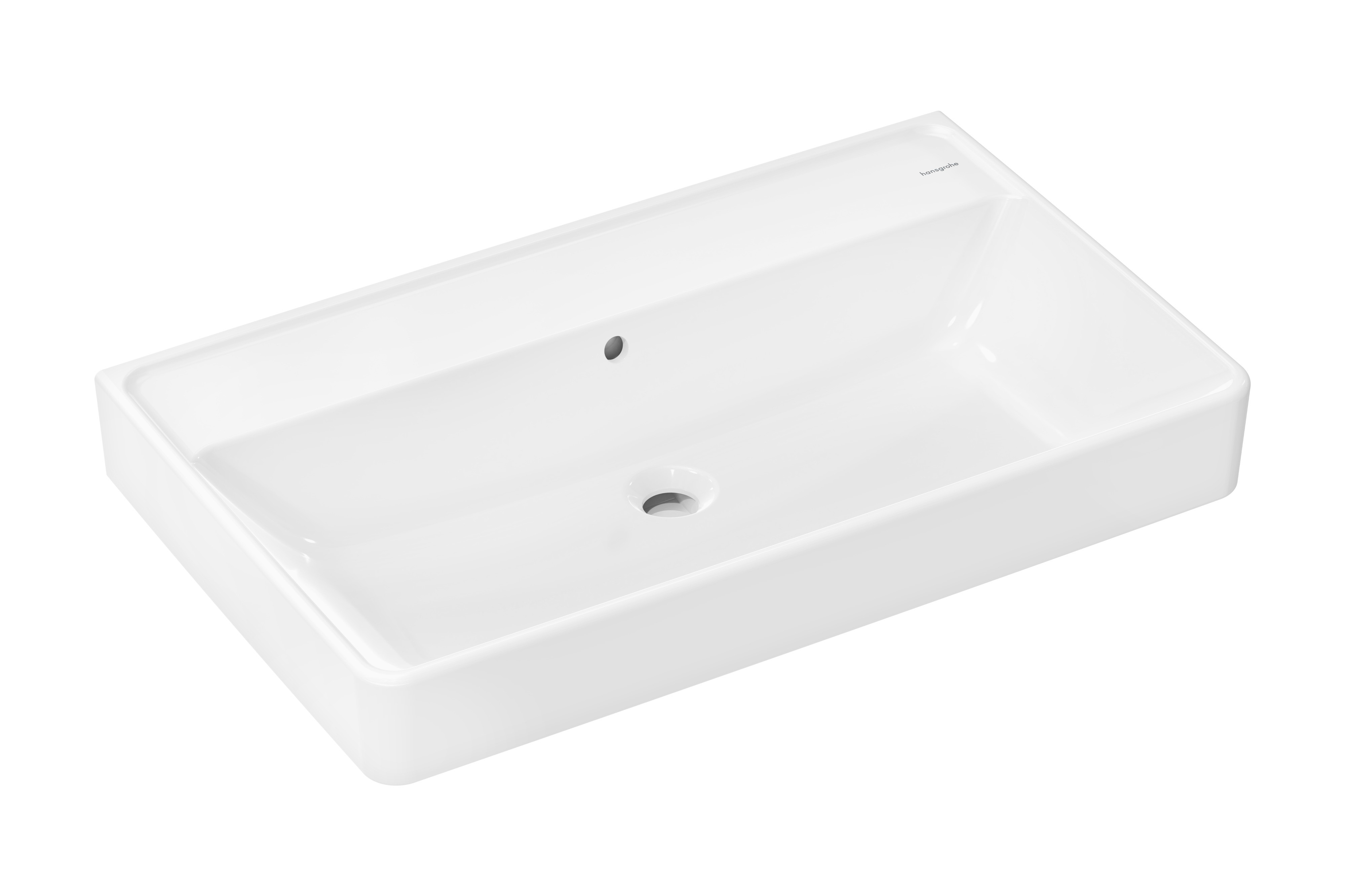 Darmowa Dostawa - Umywalka 80x48 cm prostokątna ścienna-nablatowa biała Hansgrohe Xanuia Q 60251450