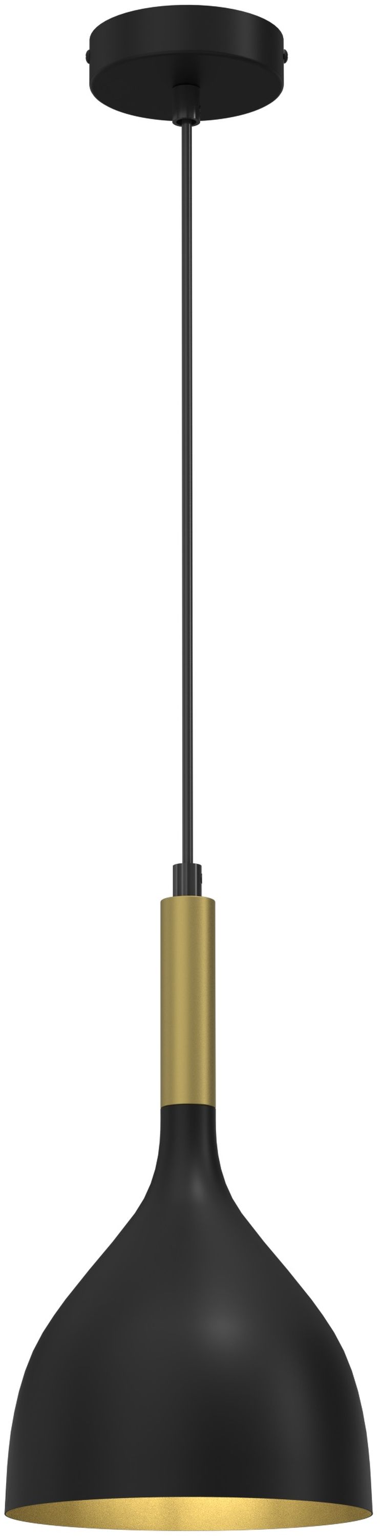 Darmowa Dostawa - Lampa wisząca 1x60 W czarny Luminex Noak 3890