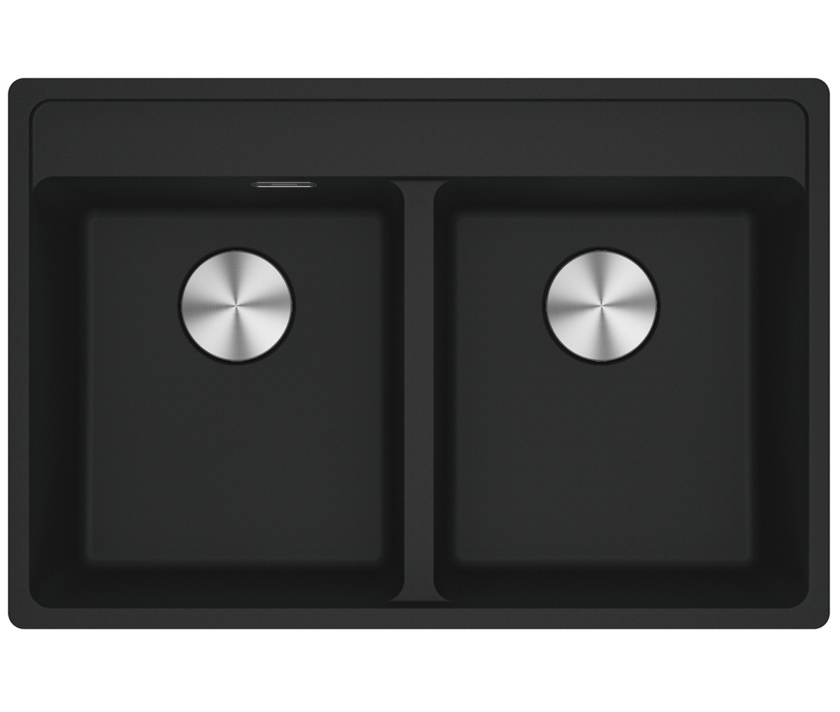 Darmowa Dostawa - Zlewozmywak granitowy 76x51 cm czarny Franke Maris 1140661782
