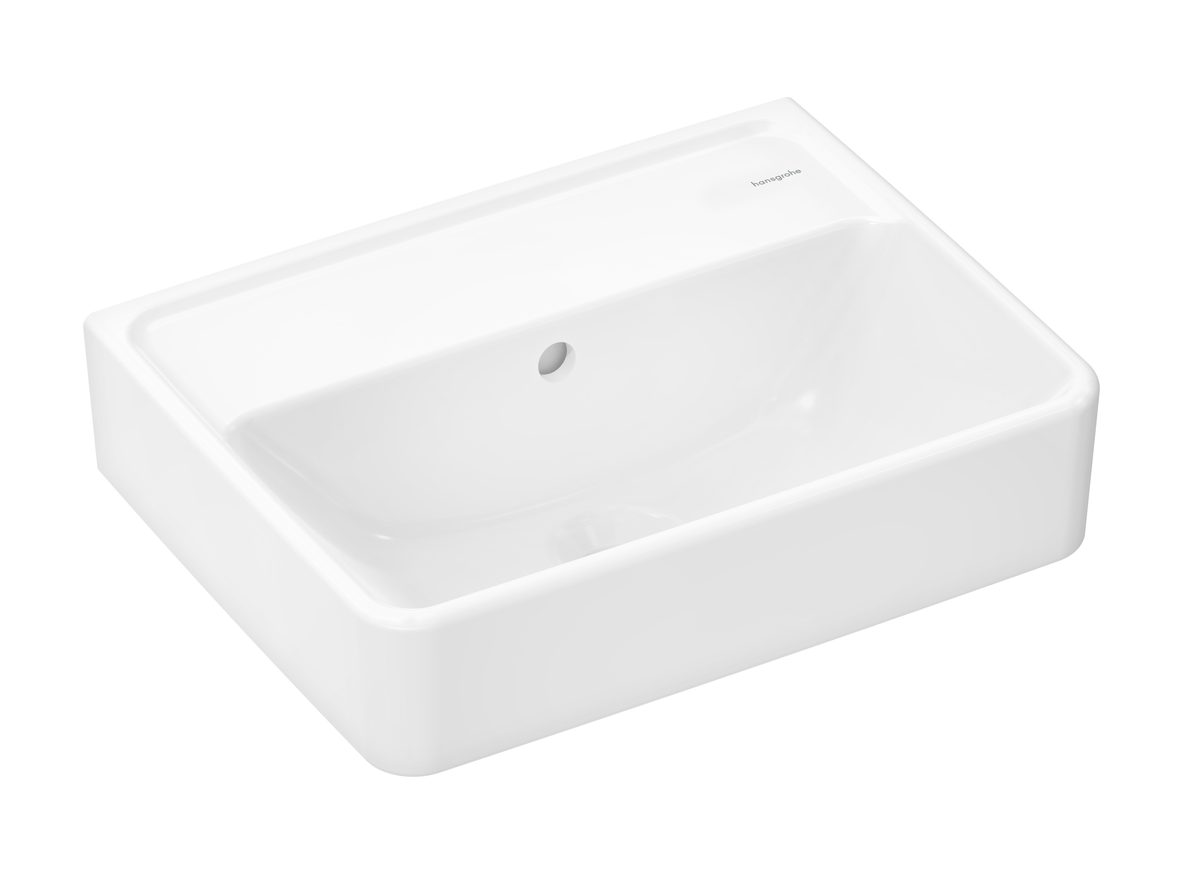 Darmowa Dostawa - Umywalka 45x34 cm prostokątna ścienna biała Hansgrohe Xanuia Q 60229450