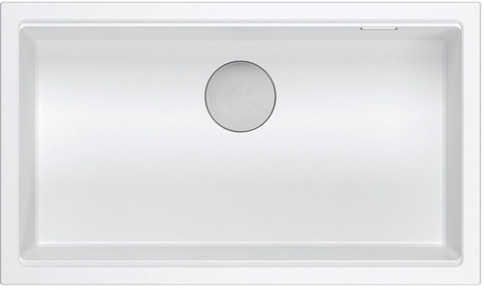 Darmowa Dostawa - Zlewozmywak GraniteQ 76x45 cm biały Quadron Logan HQD7644U1BSU
