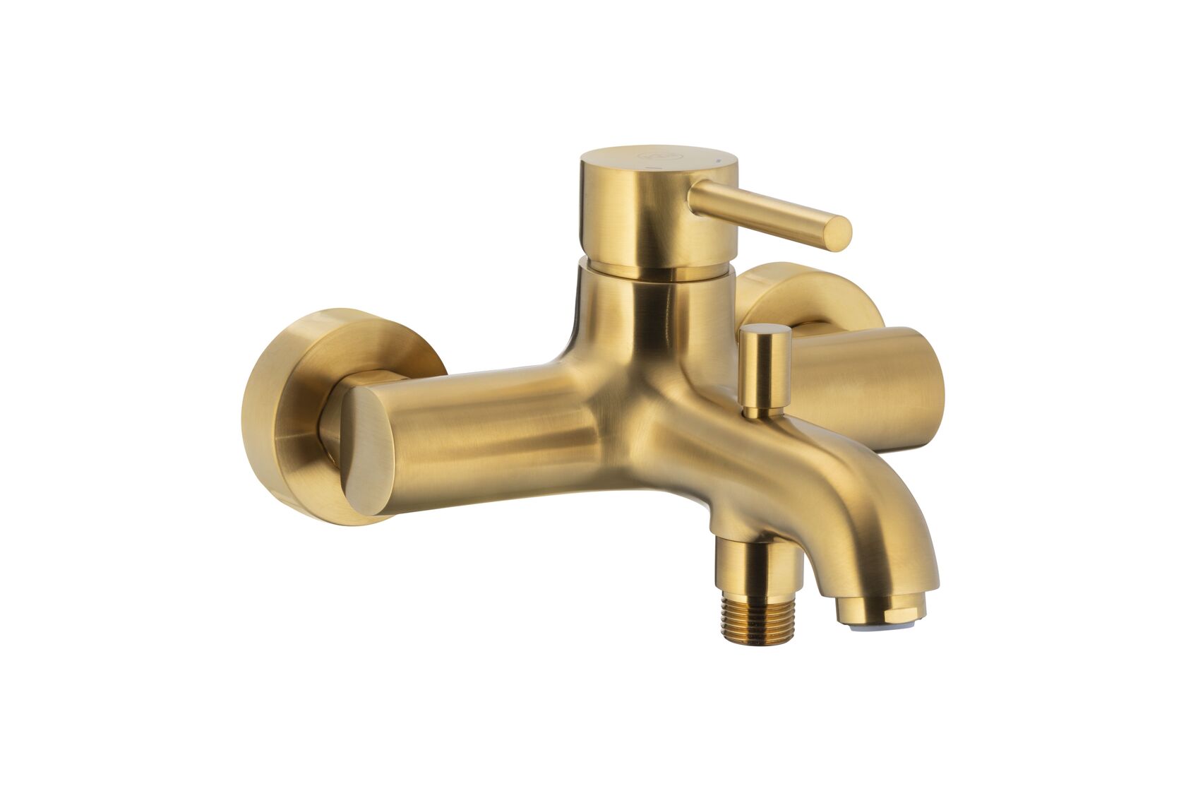 Darmowa Dostawa - Bateria wannowo-prysznicowa ścienna złota KFA Armatura Moza 503401031