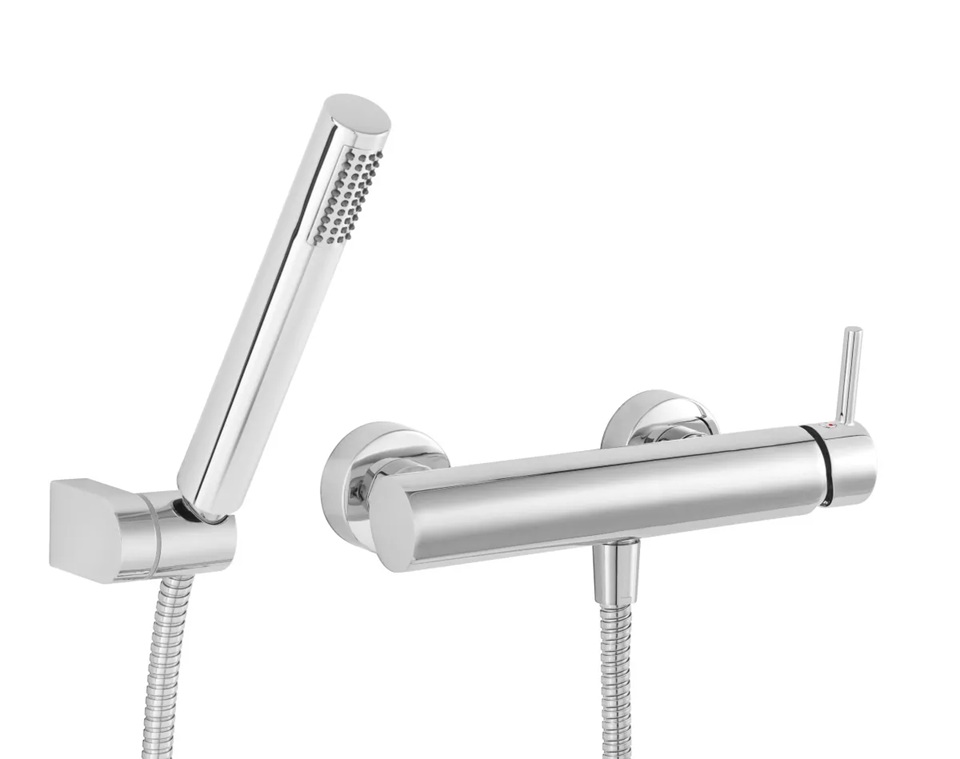 Darmowa Dostawa - Bateria prysznicowa ścienna chrom Ferro Ciriculus BCK77