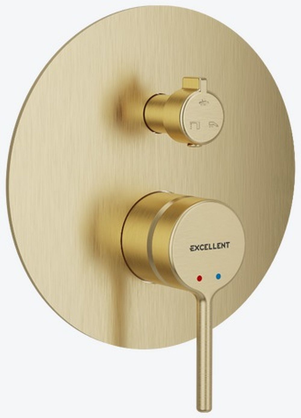 Darmowa Dostawa - Bateria wannowo-prysznicowa podtynkowa złota Excellent Pi AREX1247GB