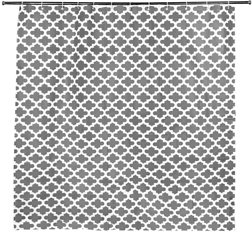 Darmowa Dostawa - Zasłona prysznicowa 180x180 cm szara Sepio 10ZASPRYMAGRA