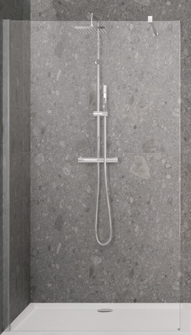 Darmowa Dostawa - Ścianka prysznicowa 100 cm Novellini Kali KALIH1001B