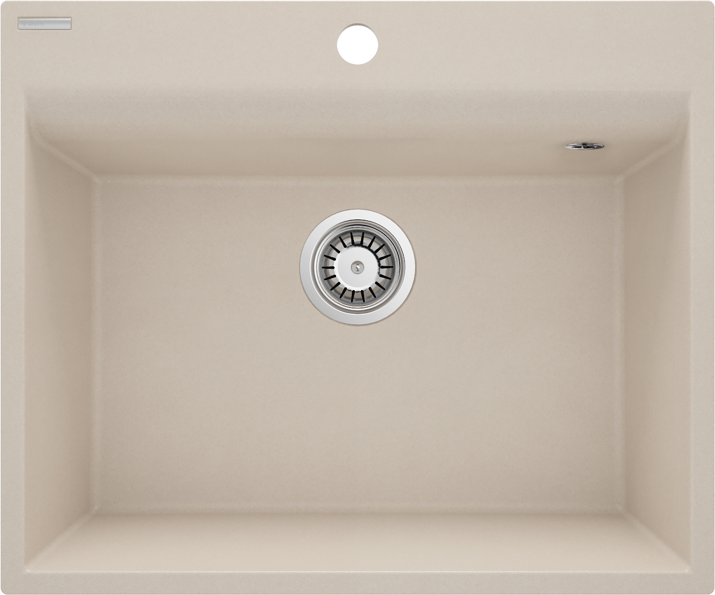 Darmowa Dostawa - Zlewozmywak granitowy 60x50 cm beżowy Deante Corio ZRC510A