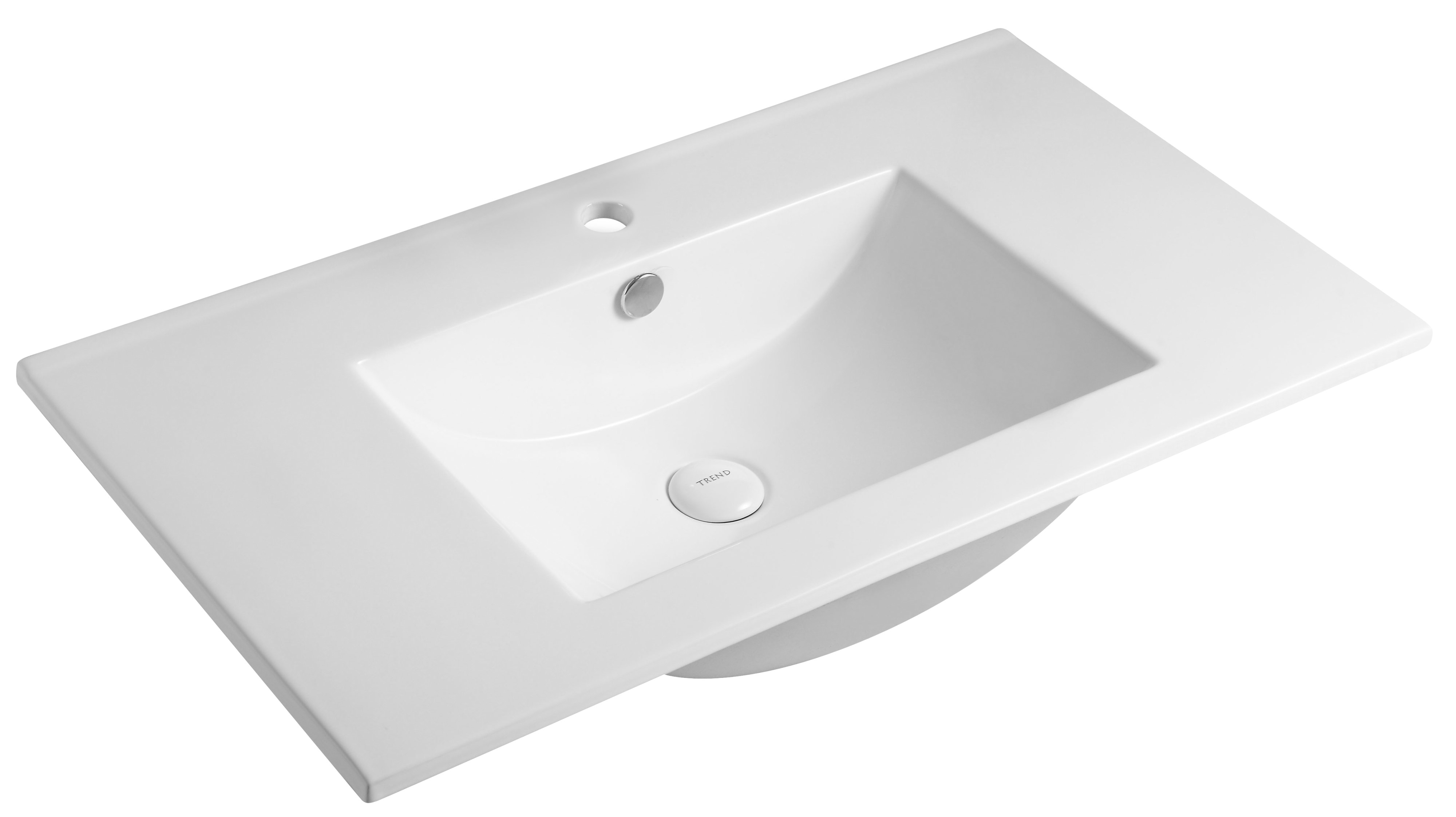 Darmowa Dostawa - Umywalka 90x46 cm prostokątna biały Uptrend Neva UP4530900