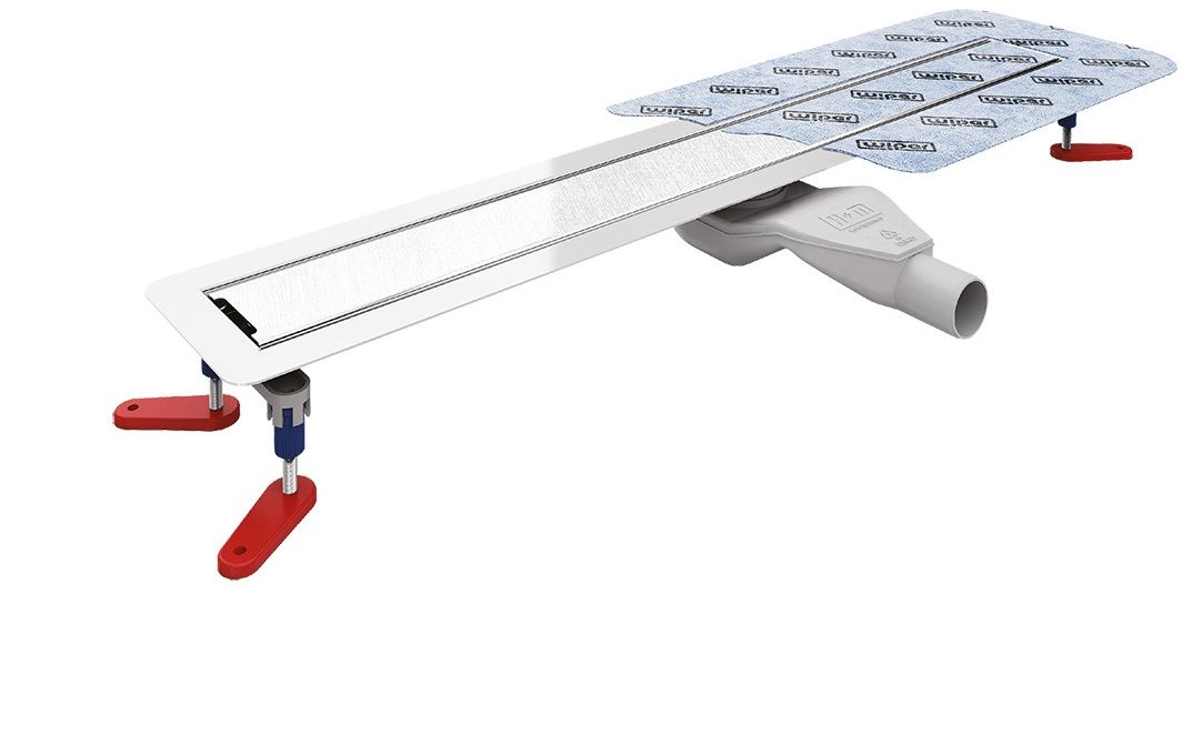 Darmowa Dostawa - Odpływ liniowy 80 cm stal Wiper New Invisible 500017300080