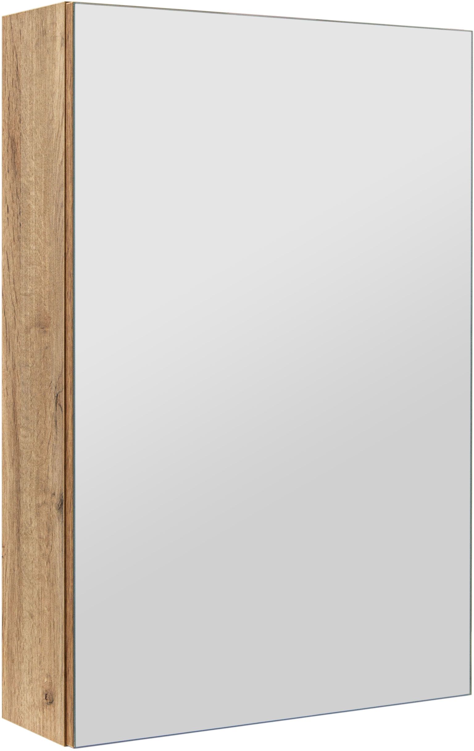 Darmowa Dostawa - Szafka 40x14x60 cm z lustrem dąb Astor Ida AMMSL4040N