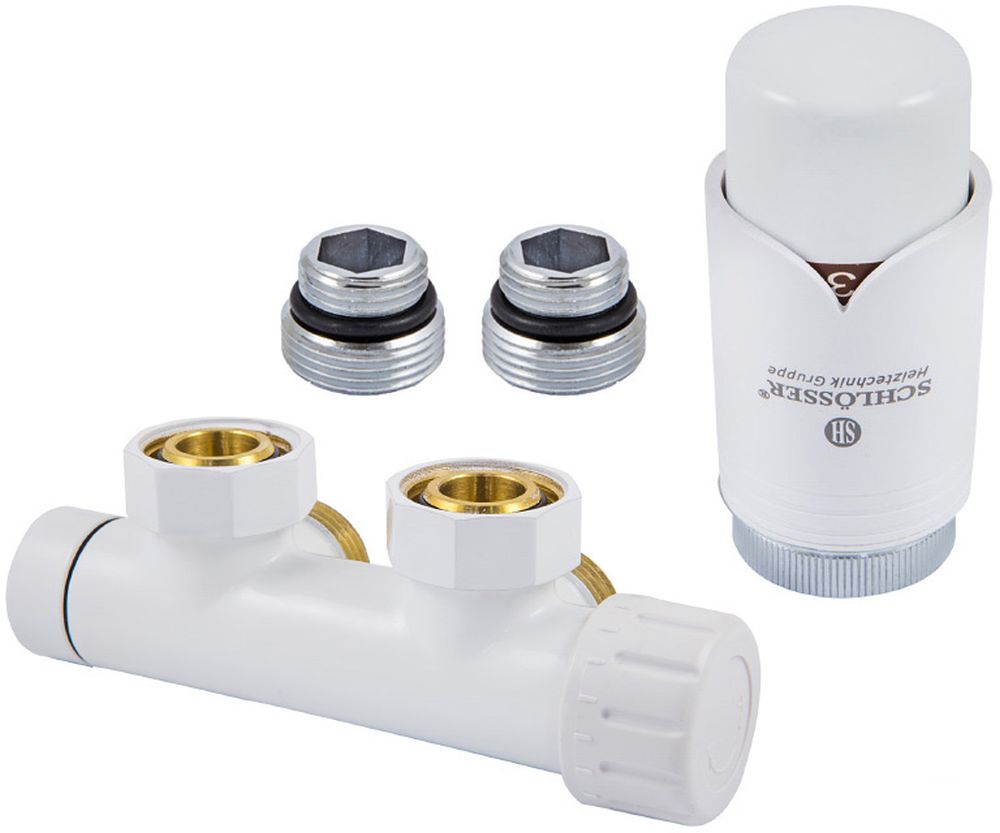 Darmowa Dostawa - Zestaw termostatyczny biały Schlosser 602100001