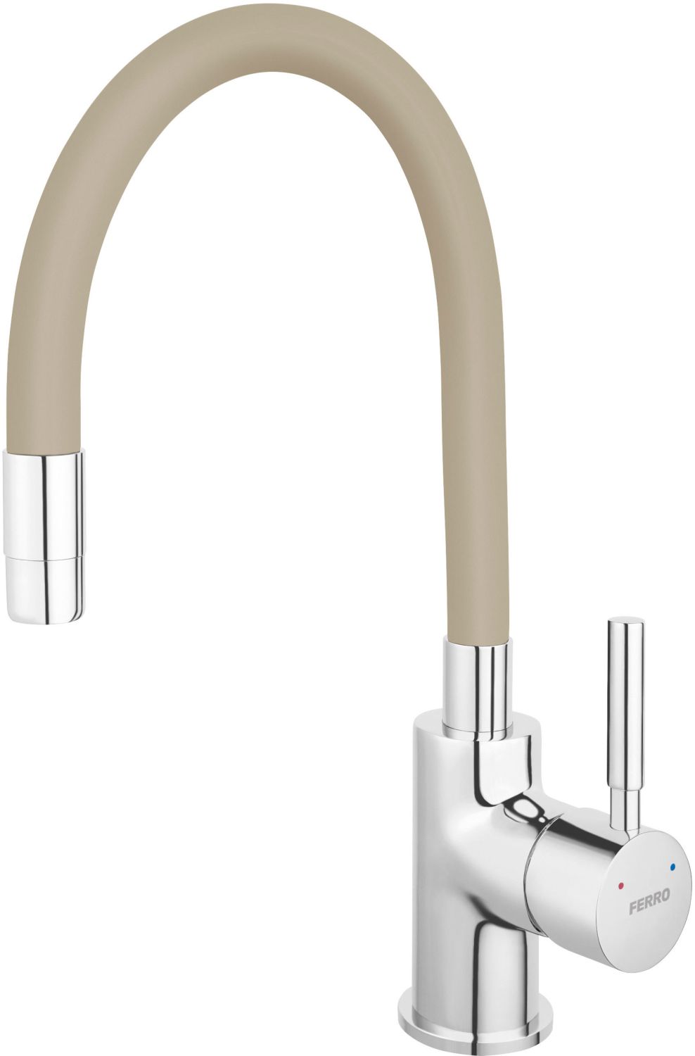 Darmowa Dostawa - Bateria kuchenna stojąca chrom Ferro Zumba BZA4P