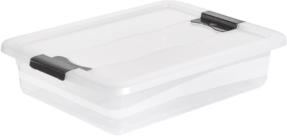 Darmowa Dostawa - Pojemnik do przechowywania 39.5x29.5x9.5 cm przezroczysty Keeeper Cornelia 1094400100000